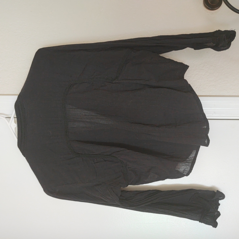 Fp New Romantics Squin Button Down Blouse - image 7